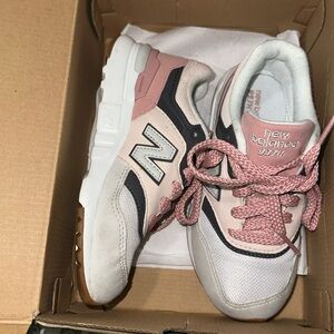 Rose Pink - New Balance, super cute sneakers for little girls 💕